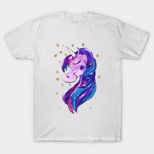 Sparkling Purple Unicorn T-Shirt